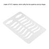 Brow Lips Template Reusable Bendable Eyebrow Lip Eyebrow Grooming Stencils for Tattoo Artists Beauty Beginners