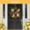 Decorative Hydrangea And Pomegranate Wreath For Welcoming Front Doors Or Windows