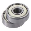 10pcs 626ZZ Deep Groove Ball Bearings Chrome Steel 6mm x 19mm x 6mm Double Sealed Bearings Pre-lubricated Miniature Ball Bearing