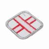 Medical Cross Embroidered Patch Hook&Loop Embroidery Applique Badge On Clothing Bag Hat(#2)
