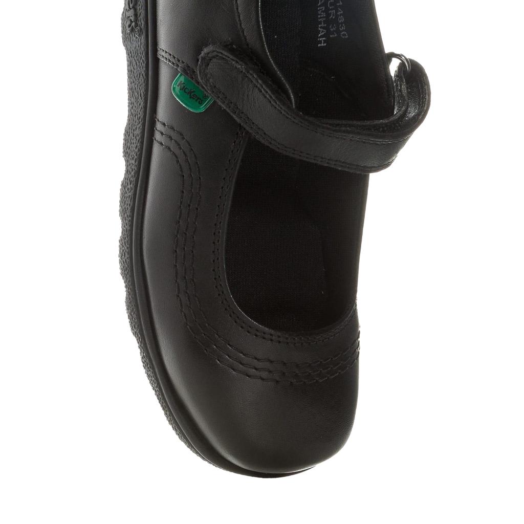 Dívčí kožené školní boty Kickers Fragma Pop