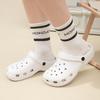 Men's simple style high quality large size cool slippers classic style garden shoes women's hole shoes children