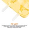 Cute Ice Cream Mould Heat-resistant Silicone Molds 3 Slots Non-stick Food Grade Animal Molds Baking Tool Kitchenware Kitchen
