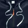 Autumn Winter Pullover Men's Casual Multi Zipper Arm Pocket Hoodie Pullover Plus Fleece Hoodie Men's