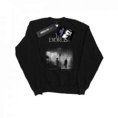 Erkek Mono Distressed Poster Sweatshirt