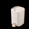 Light Luxury Household Trash Can with Lid