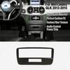 For Mercedes Benz GLK X204 2013-2015 ABS Carbon Fiber Central Control Voice Mode Button Cover Trim Internal Car Accessories