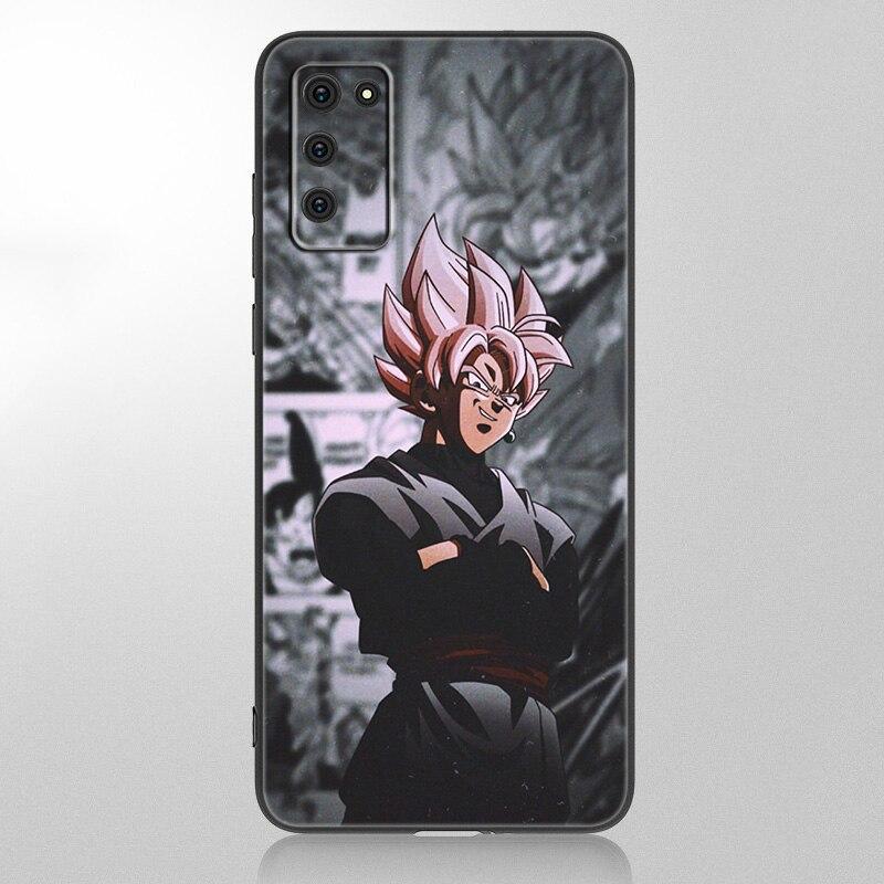 Japan Anime Sohn Goku Fall Für Samsung Galaxy A12 A02S A22 A32 A52 A72 A71 A51 A41 A31 A21 A11 A50 A70 a10S A20S Schwarz Soft Cover