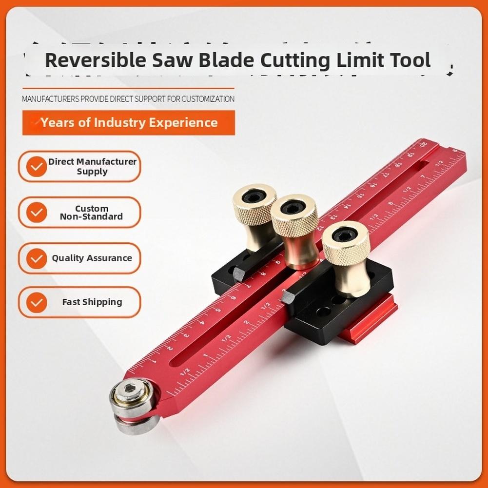 Woodworking Router Table Jig for Edge Trimming and Slotting with Aluminum Alloy Body Built for Long-Term Router Table Use