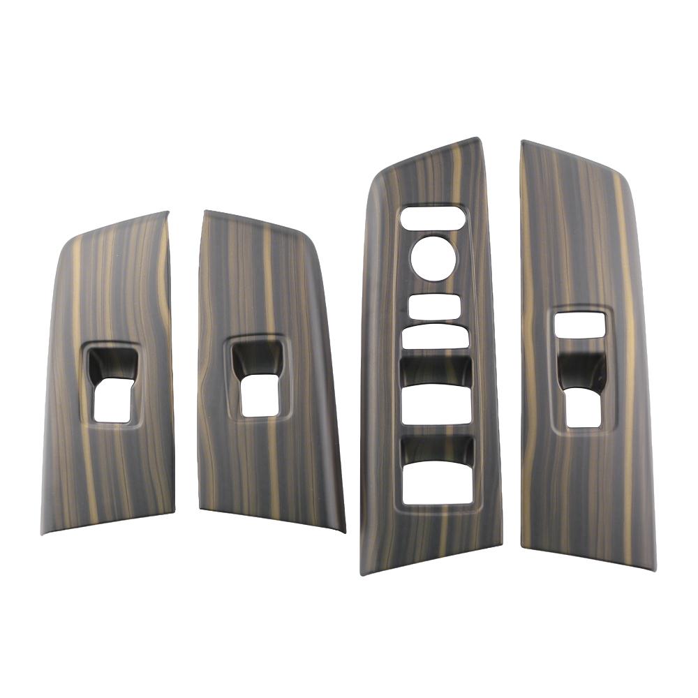 For Honda CR-V CRV 2023 2024 2025 RHD Window Lift Switch Button Panel Cover 4Pcs Decoration Sticker Trim Interior Accessories