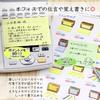 Nichiban Sticky Point 110 x 75 100 sheets x 5 Yellow Notes, Memo, mm, packs, MB-1Y,
