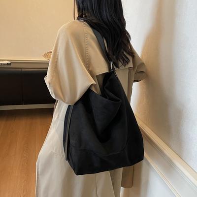 Slack Umhängetasche mit großem Fassungsvermögen Damen Herbst und Winter neu vielseitige Umhängetasche Pendler Schulter Tragetasche