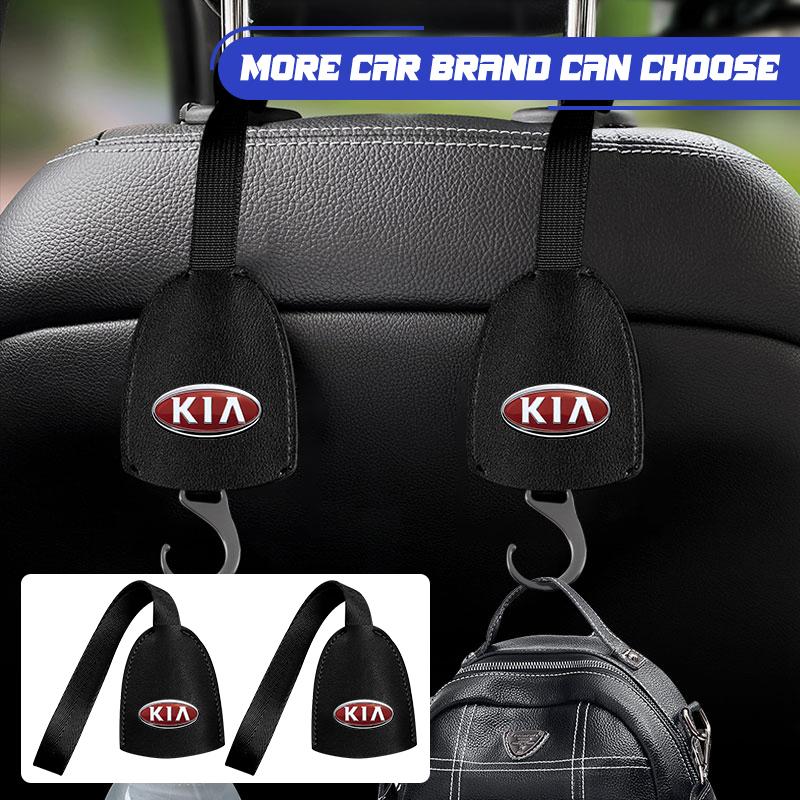 Car Seat Back Hook Hanging Cloth Bag Clip Storage Hanger For KIA Ceed Rio Sportage R K2 K3 K4 K5 K6 Soul Opeima Ceed Sorento Cerato