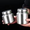 Moisture-Proof Stainless Steel Tea Canister Airtight Tea Storage Jar  Sugar