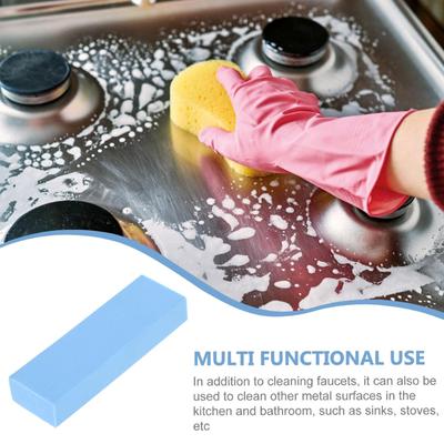 Gomme Nettoyante en Acier Inoxydable Cuisine Salle de Bain Nettoyant Anti-Rouille Anti-Calcaire