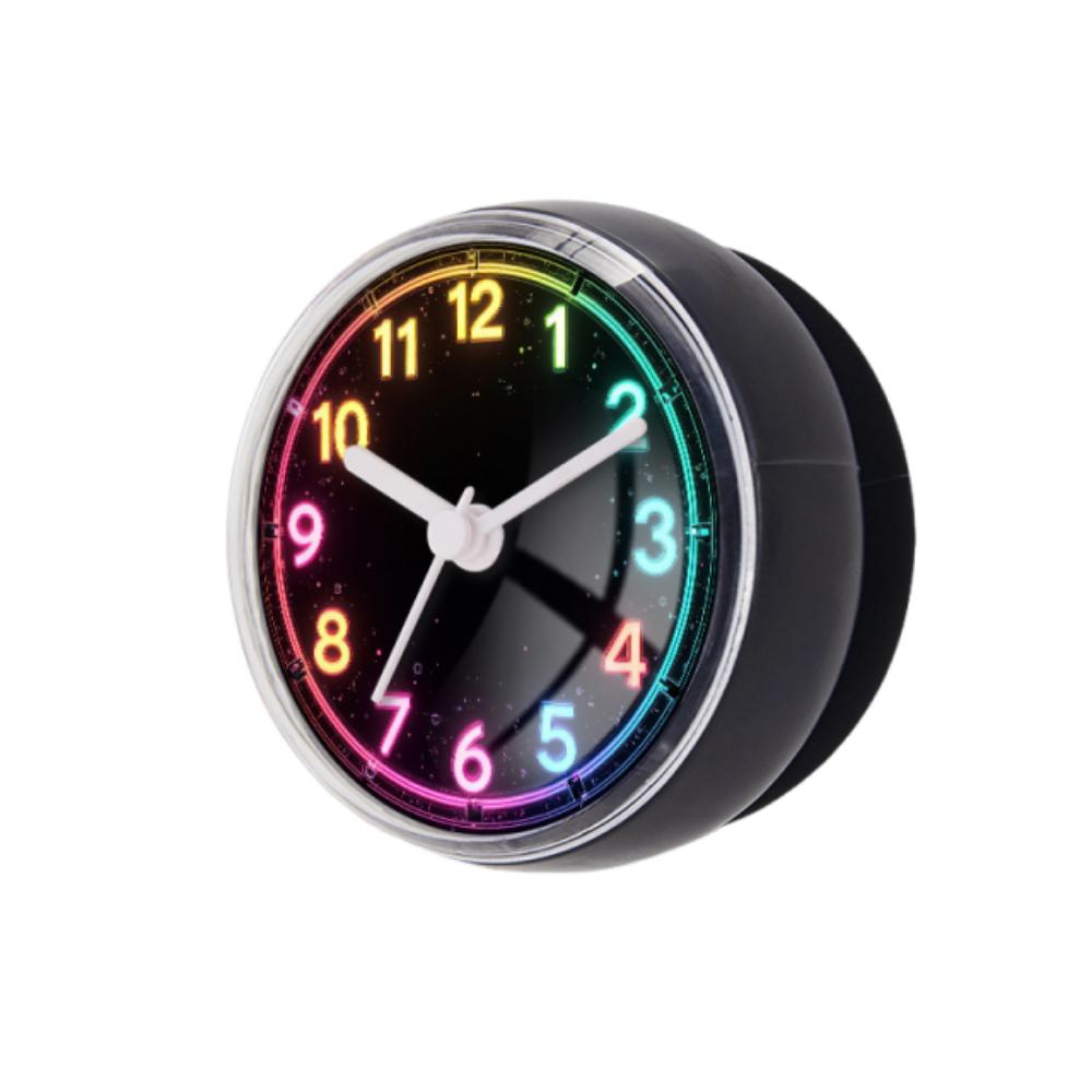 Waterproof Wall Clock Suction Cup Quartz Clock Easy Read Shower Clock  Bathroom