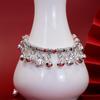 Twelve Zodiac Red String Bracelet with Bell Weaving Hand Chain for Both Men and Women Retro Hand Chain