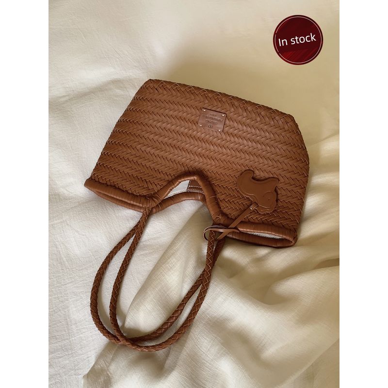 

South Wind Chio2nd Beach Summer Casual Straw Bag Image color