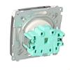 Socket with Grounding, Single, Smoke/transparent Flap IP44, BMGZ1B