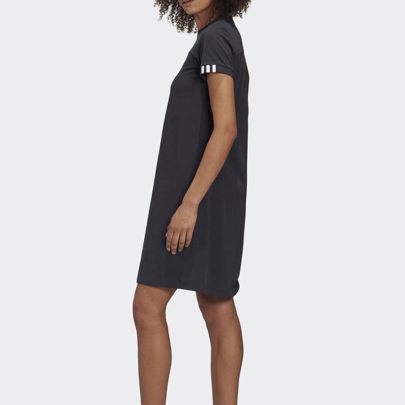 adidas Originals Short Sleeved Dress Women's Black GJ6578