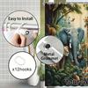 Jungle Adventure Shower Curtain - Water-Resistant Fabric for Bathroom - Perfect for Nature and Wildlife Enthusiasts