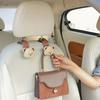 1PC Cute Bear Car Seat Hook - Versatile, Easy To Install and Remove, Space Saving Auto Parts