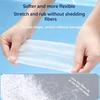 200 Pieces Disposable Stretchable Cleansing Makeup Cotton Wipes Thin Makeup Remover Pads Facial Cleansing Paper Make Up Tools
