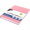 Sketchbook - KANGARO - K-5353 - Blank A5 - Pastel Pink Hard Cover - 80 Sheets 100g