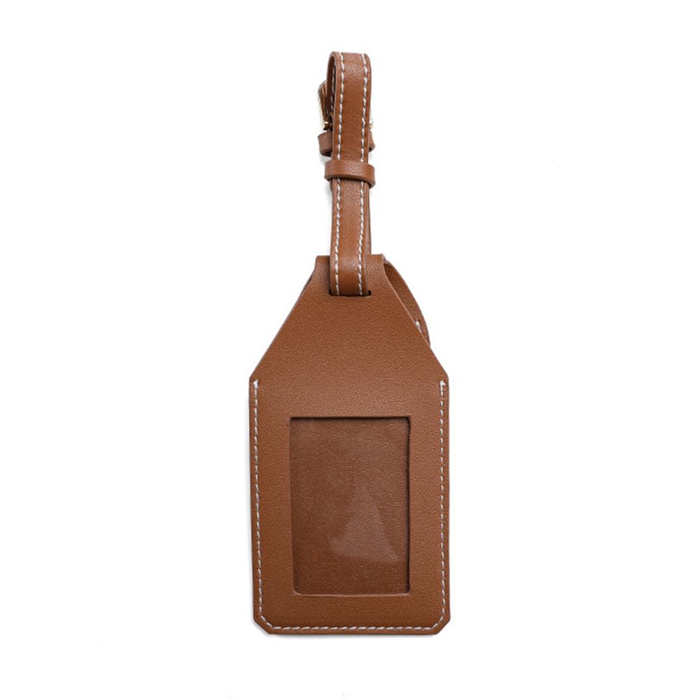 Tracker Cover PU Leather Tracker Protective Case for IOS Locator Brown