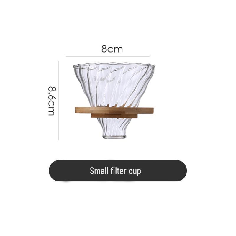 

Стеклянный набор для капельного кофе с весами для колд брю и американо