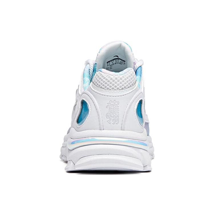 New ANTA Casual Shoes Women's Low Top White Blue Purple 122028890-8