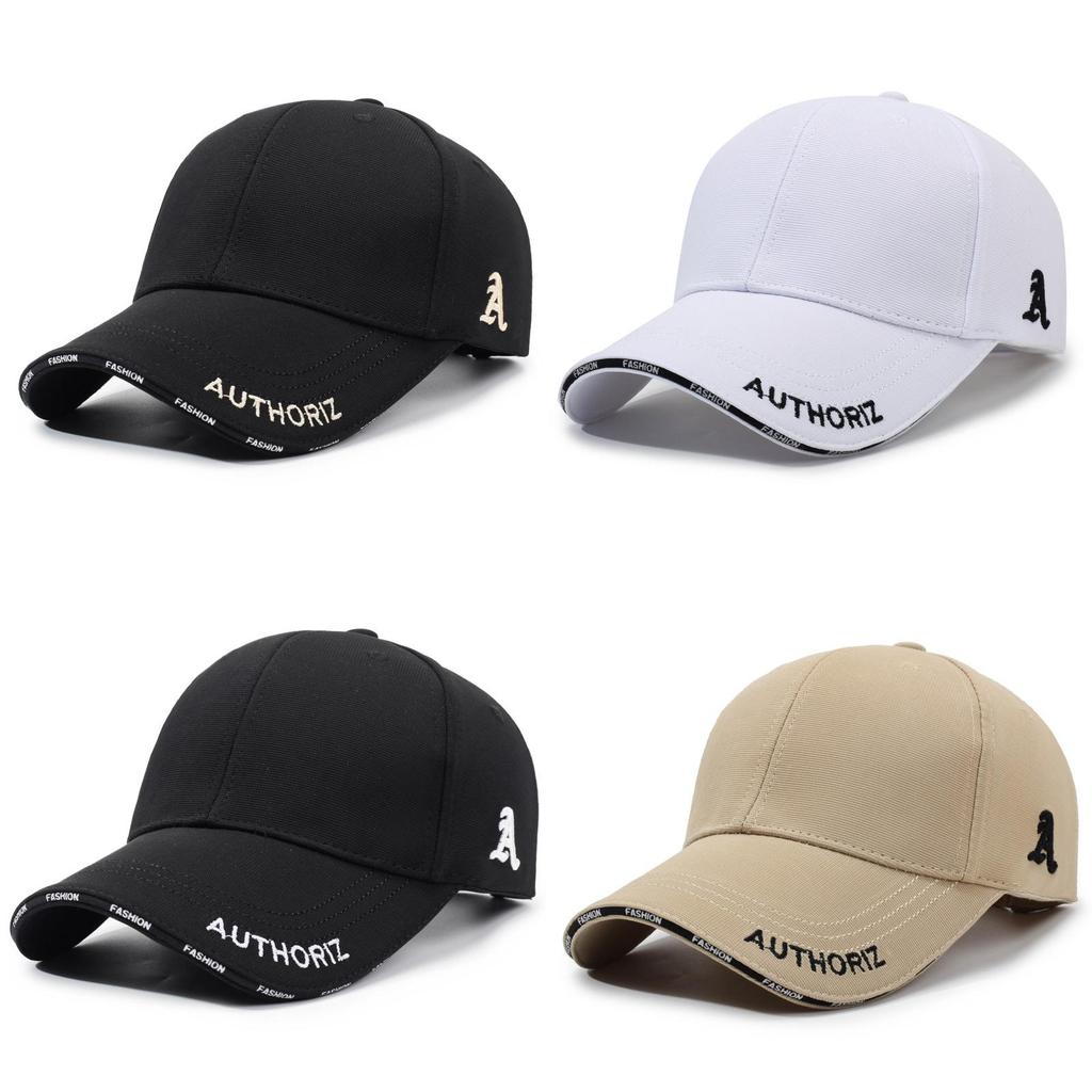 Classic Baseball Hat With Embroidered Letters And Breathable Design For All Seasons