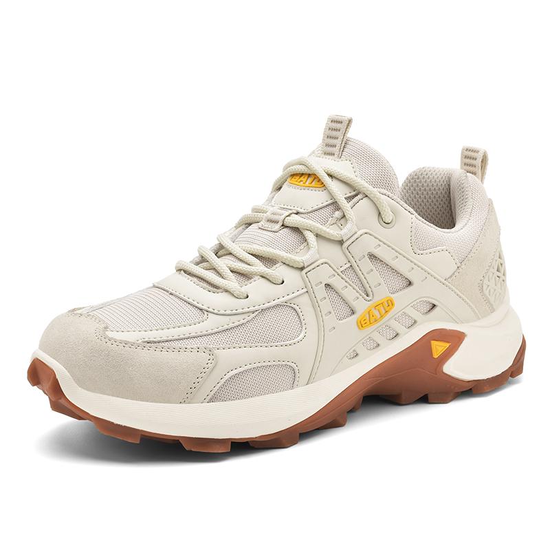 Wear Resistant Cowhide Sole Outdoor Hiking Shoes Men Sneakers Non-slip Sport Running Trekking Shoes for Men Outdoor Breathable