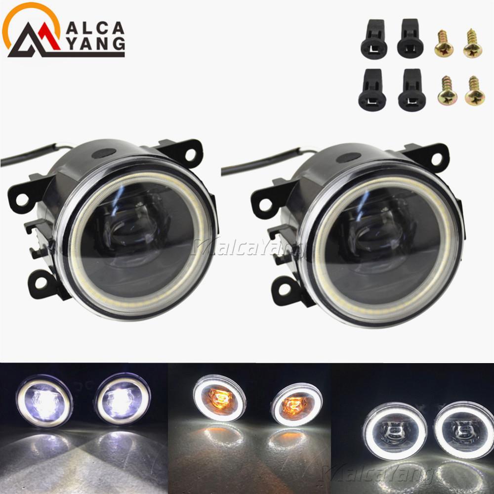 Angel Eyes Fog Lamp Assembly Super Bright For Renault TWINGO GRAND SCENIC MASTER TRAFIC LOGAN Laguna DUSTER Kangoo LATITUDE 98-