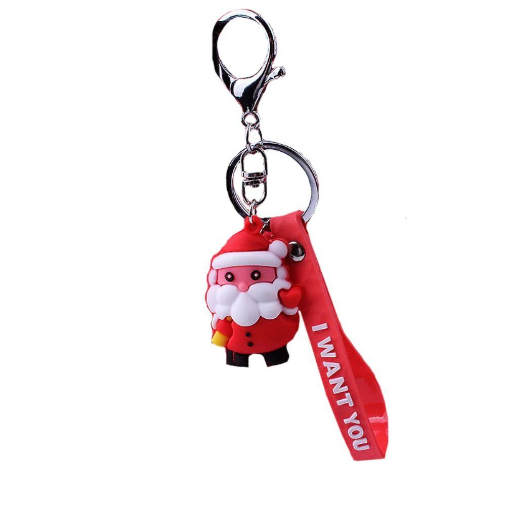 

Fob Christmas Decoration Christmas Tree Pendant Car Key Ring Key Chain Christmas Keychain Bag Charm B