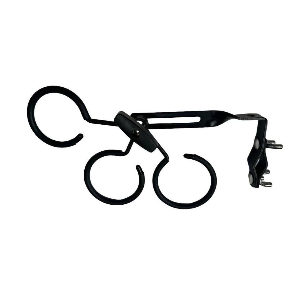 Adjustable L-Shaped Mute Stand for Wind Instruments: Saxophone, Trumpet, Trombone, French Horn.