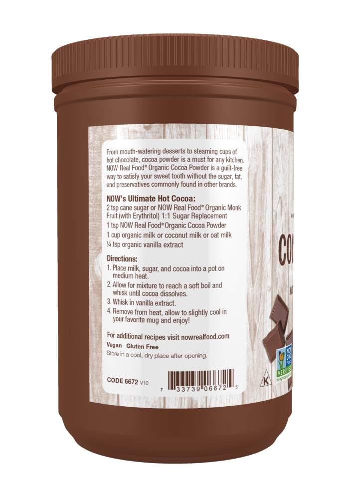 Acum Cacao Reală Cacao Organică 12 oz Alimente, Mâncare, Iubitori, Pudră, (340 g)