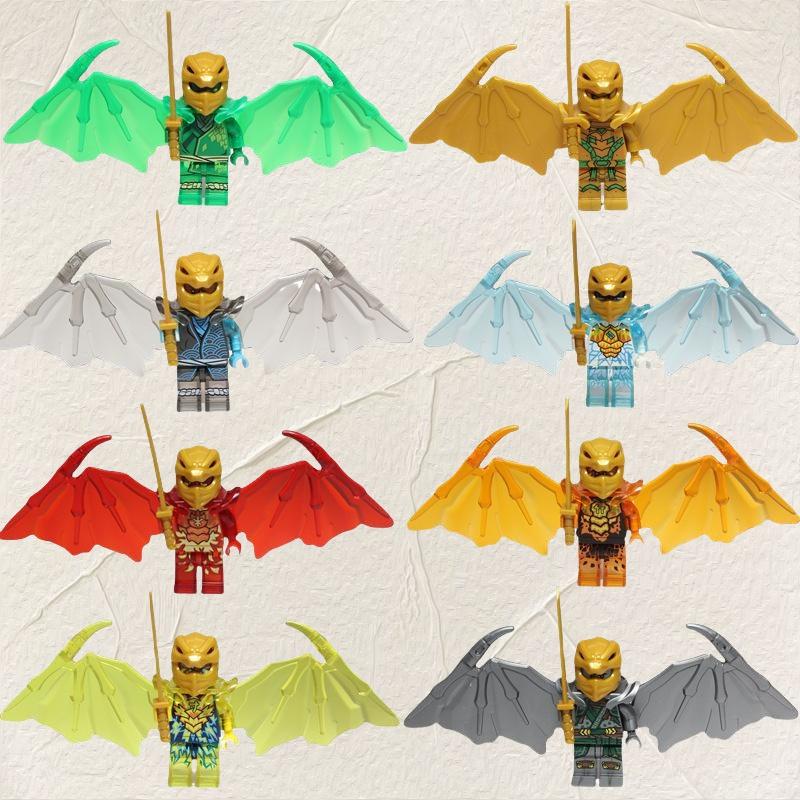 Minifigurky Panenky Stavební kostky Zane Nya Garmadon Arin Stavební kostky Mini figurky Sestavitelné hračky Model pro děti Dárek