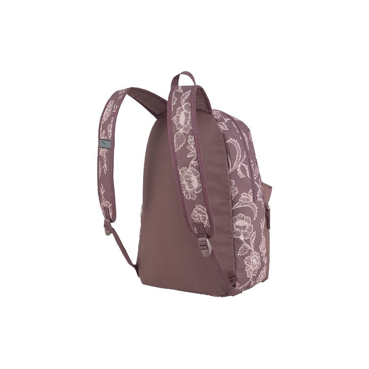Puma Phase Aop Backpack Sports Casual Half Full Print Fabric Bag Unisex Backpack Purple 078046-08