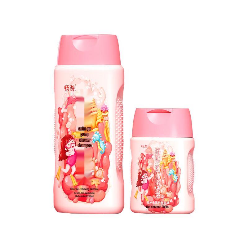 Changyou Post-Swim Dechlorinating 2-in-1 Shower & Shampoo