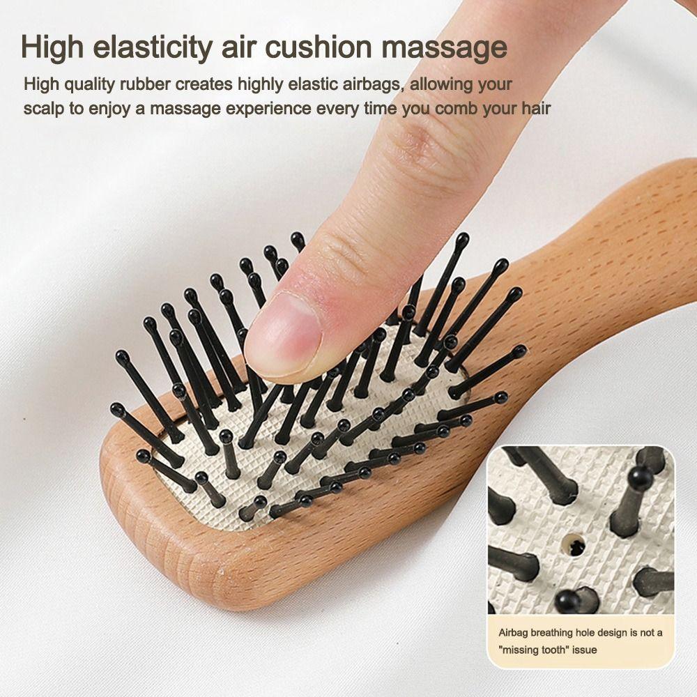 Mini Massagekamm Antistatischer Airbag-Kamm Neue Haarkämme für Kopfhaut-Meridianmassage