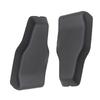 2Pcs Rear Window Hinge Decoration Cover Trim Black for Jeep Wrangler JL JLU Hardtop 2018    Car Accessories