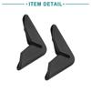 ACROPIX Car Side Door Edge Corner Guard Protector Universal Auto Black 2pcs