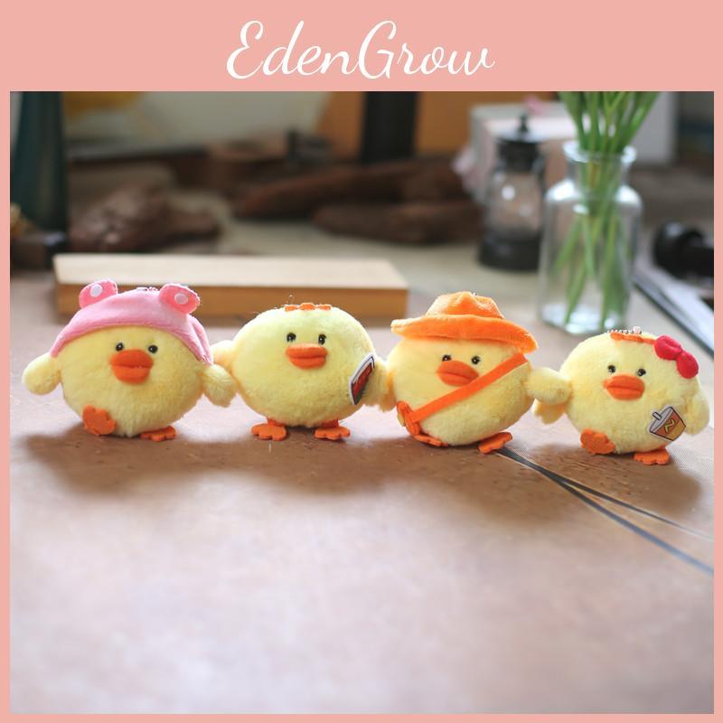 Chick Keychain Yellow Backpack Decor Pp Cotton Stuffed Doll Gift Kids For