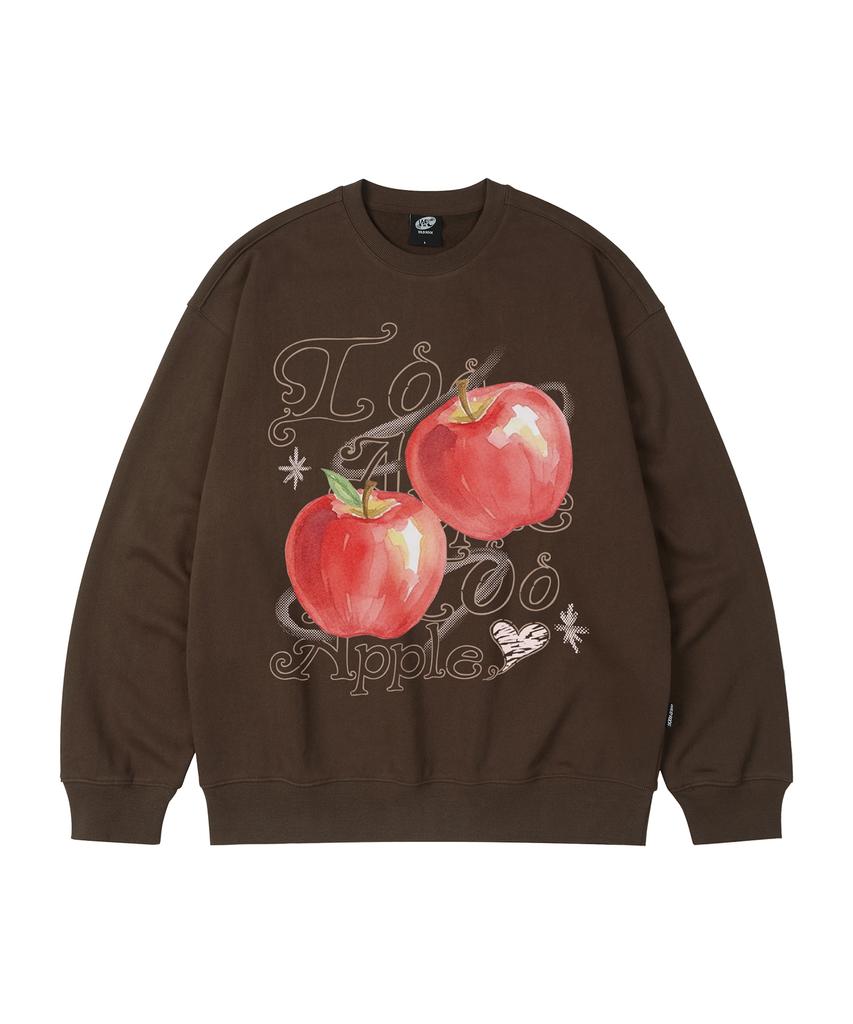 WILDROCK Too Apple Oversized Sweatshirt_9 Col (A Type)