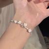 Sansheng III Cherry Blossom Bracelet Female Student Niche Fresh Versatile Bracelet New for Girlfriend