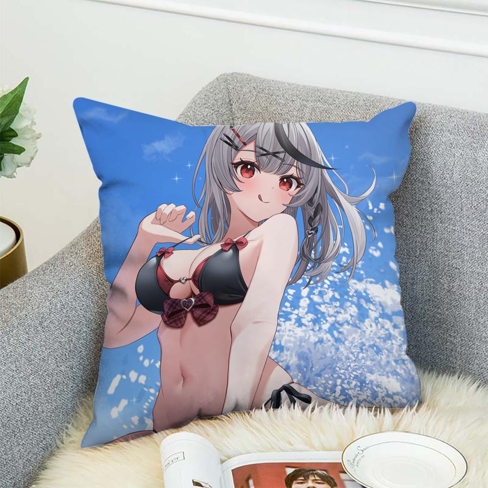 Sexy Sakamata Chloe Pillow Case For Car Sofa Decorative Home Double-sided Print Plush Square Throw Pillow Cushion Cover