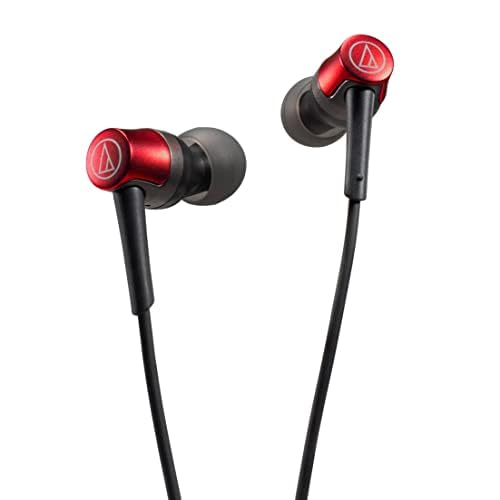 Audio-Technica ATH-CKD3C RD Microphone Earphones USB Type-C Wired In-Ear 1.2m Telework Home Office Web Conference Zoom PC Windows Mac Android Red