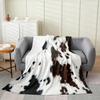 Geometric colored patterns digital-printed polyester Bedroom velvet flannel soft sofa cover blanket Fleece sofa cover blankets