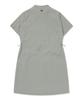 BBC EARTH Women'S High-Neck Zip-Up Dress Olive
